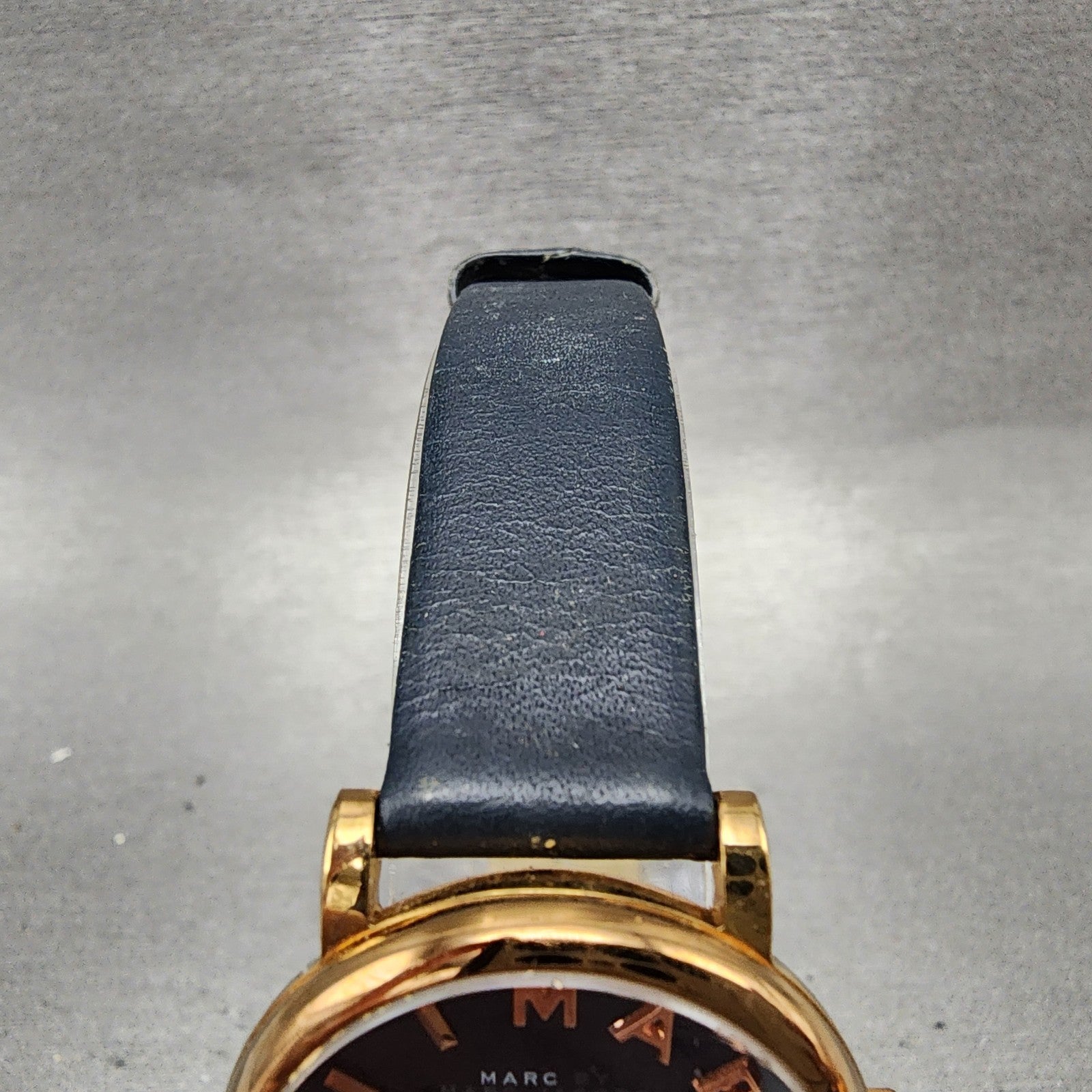 Marc Jacobs Baker Watch Women 28mm Blue Dial Rose Gold Tone Small Seconds NewBat4