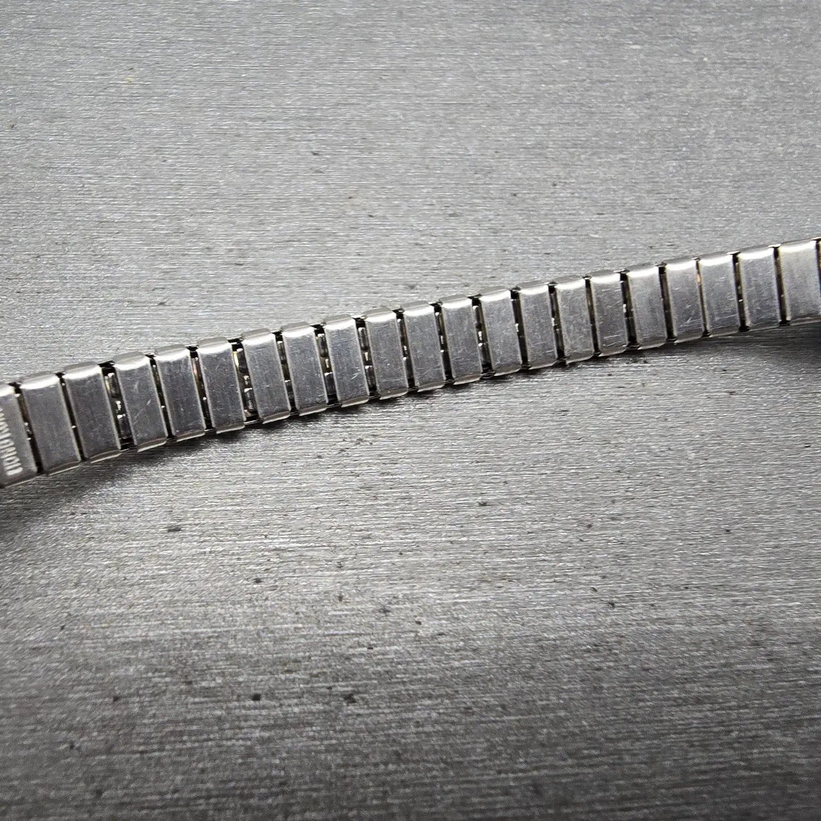 Navajo S.Y. Silver Watch Band Tips 11mm Turquoise Leaves Design Vintage4