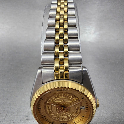 Seiko Watch Women 25mm White Dial Two Tone Daydate 7N83-0041 Wilmington College