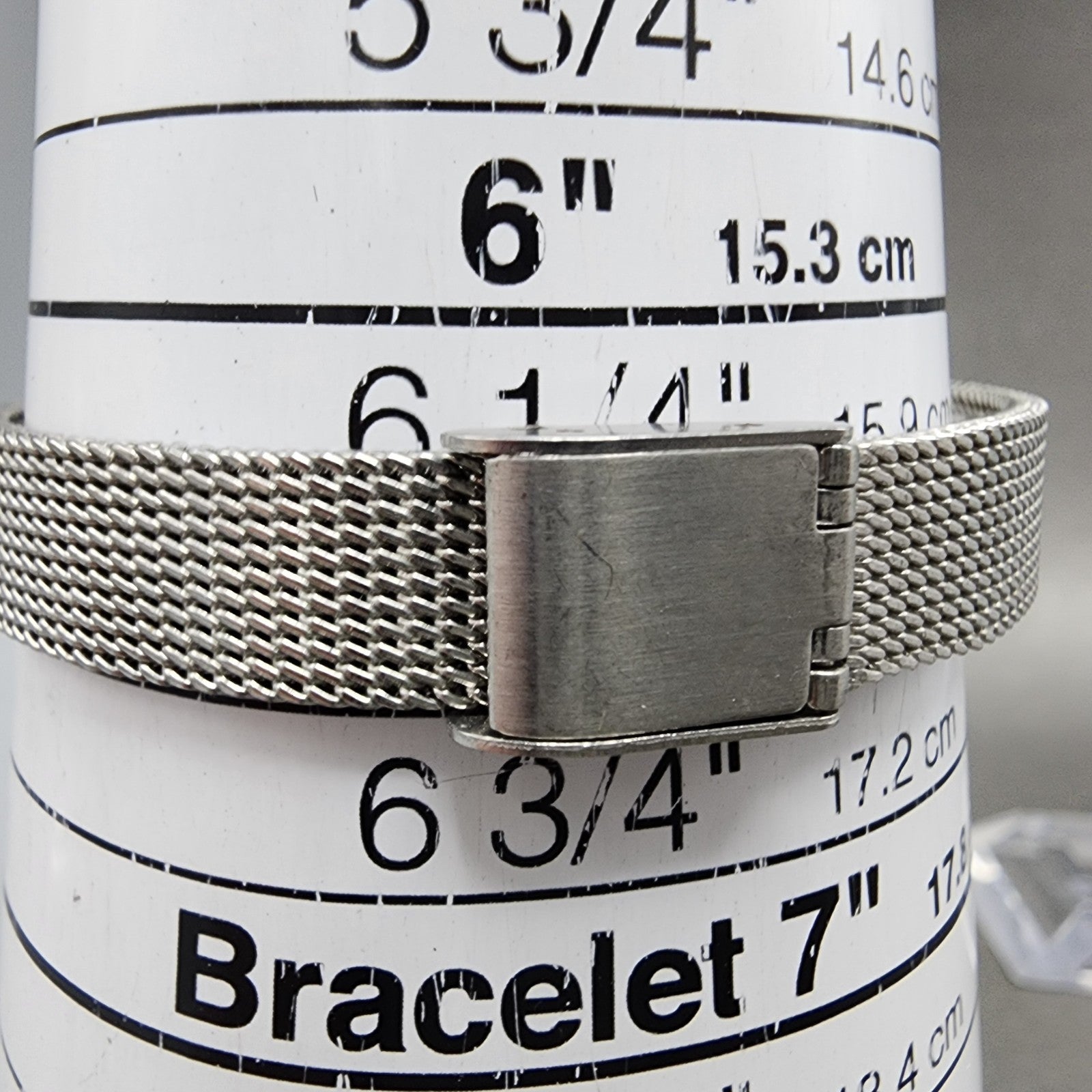 Citizen Q&Q Watch Women 21mm White Dial Silver Tone Oval Mesh Band New battery10