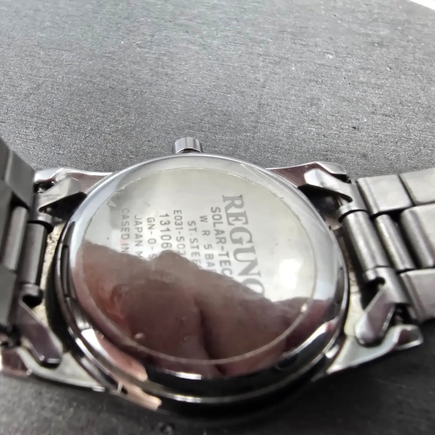 Citizen Reguno Solar Watch Women 30mm White Dial Silver Tone E031-S038090 Runs9