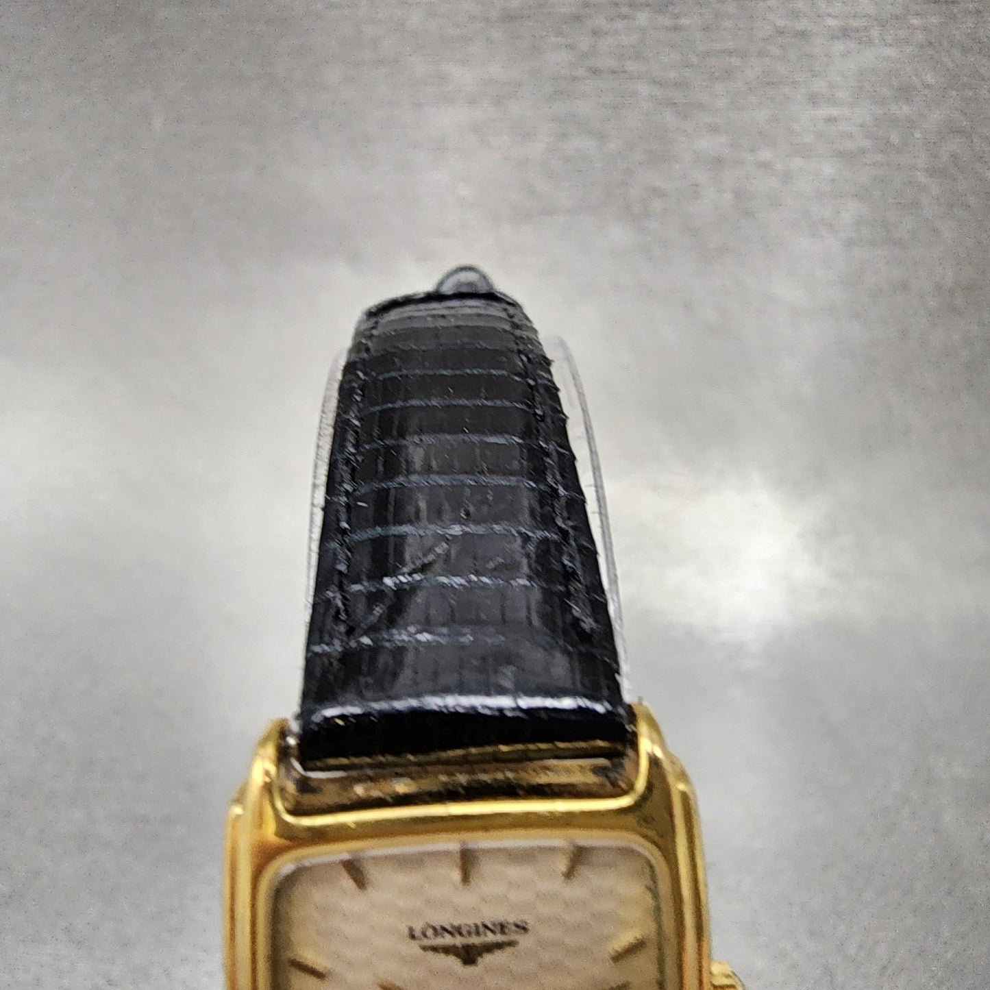Longines Tank Watch Women 20mm White Dial Gold Tone Rectangle 7026 New Battery3