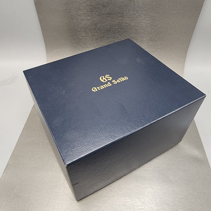 Grand Seiko SBGA001 Watch Men 40mm Champagne Dial Date Steel Date Full Set14