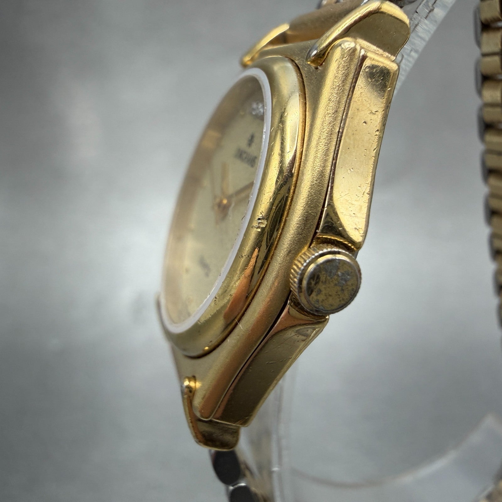 Junghans Watch Women 24mm Champagne Dial Gold Tone EWJ-1003L New Battery2
