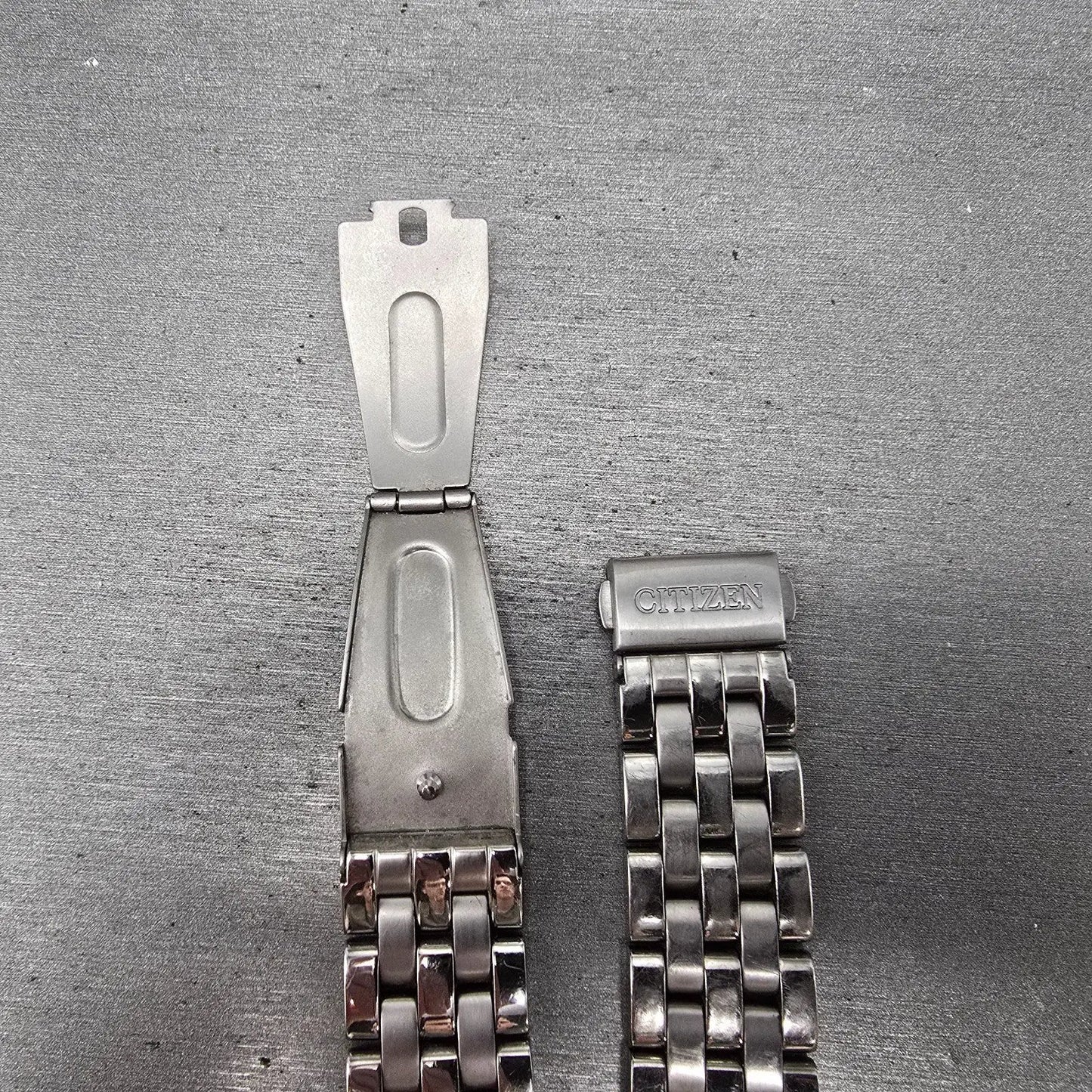 Citizen Bracelet Men 18mm Titanium For H501-S011060 READ!!!!!! Tri Folding Clasp19