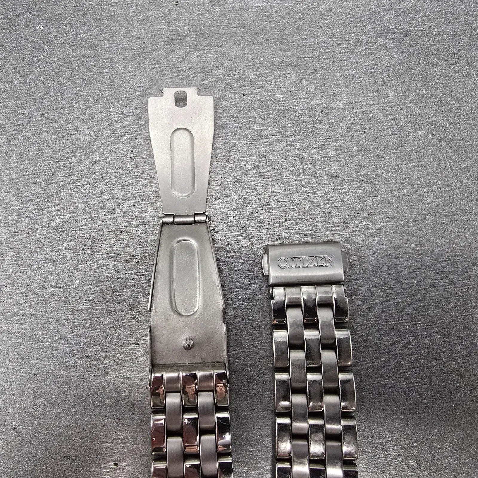 Citizen Bracelet Men 18mm Titanium For H501-S011060 READ!!!!!! Tri Folding Clasp19