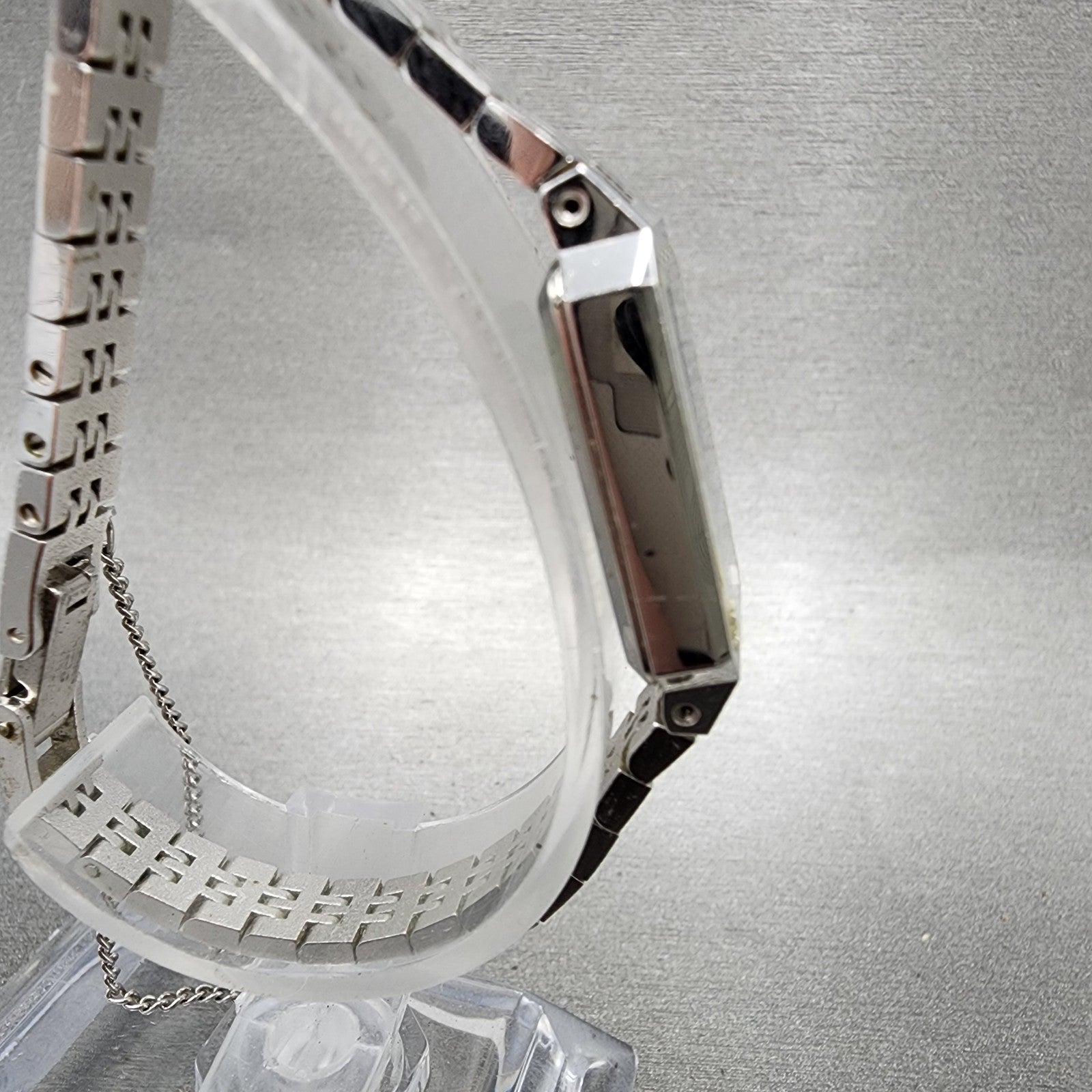 Seiko Watch Women 12mm Blue Dial Silver Tone 1320-5029 New Battery Vintage4