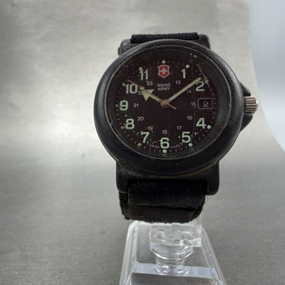 Victorinox Swiss Army Renegade Watch Men 40mm Black Dial Black Tone PARTS KTPO5