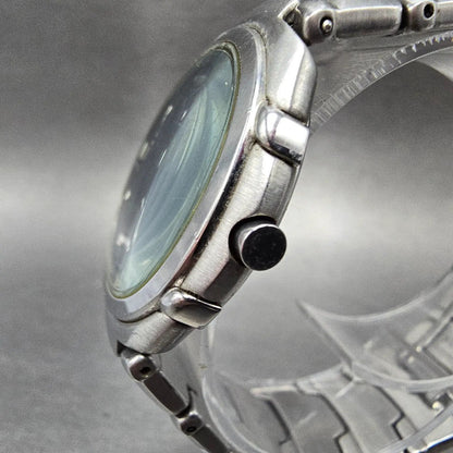 Citizen Elegance Watch Men 34mm Black Dial Silver Tone Date 1112-S66146 PARTS3
