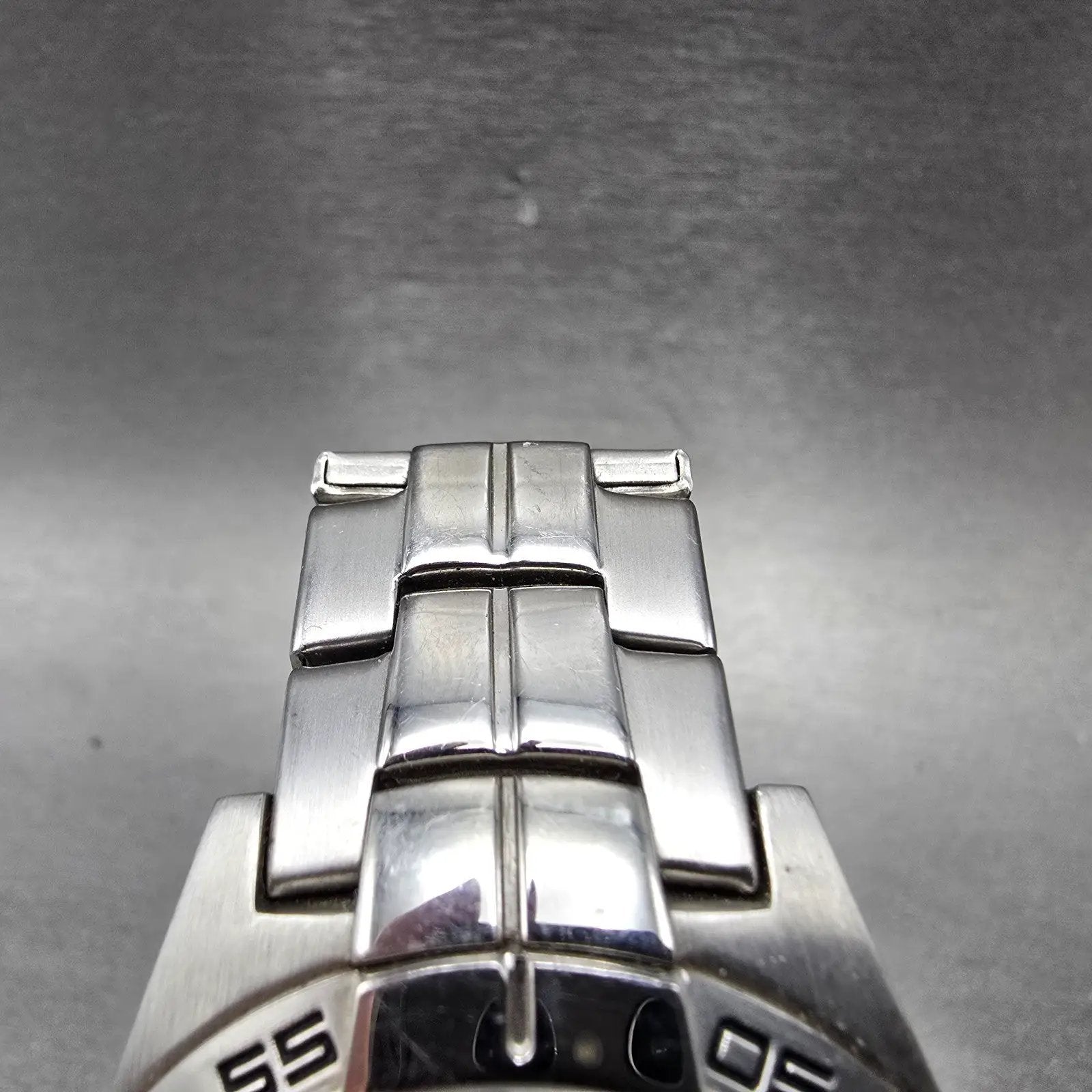 Fossil Ole Miss Dive Watch Men 40mm Blue Dial Silver Tone Date LI-2954 New Batt4
