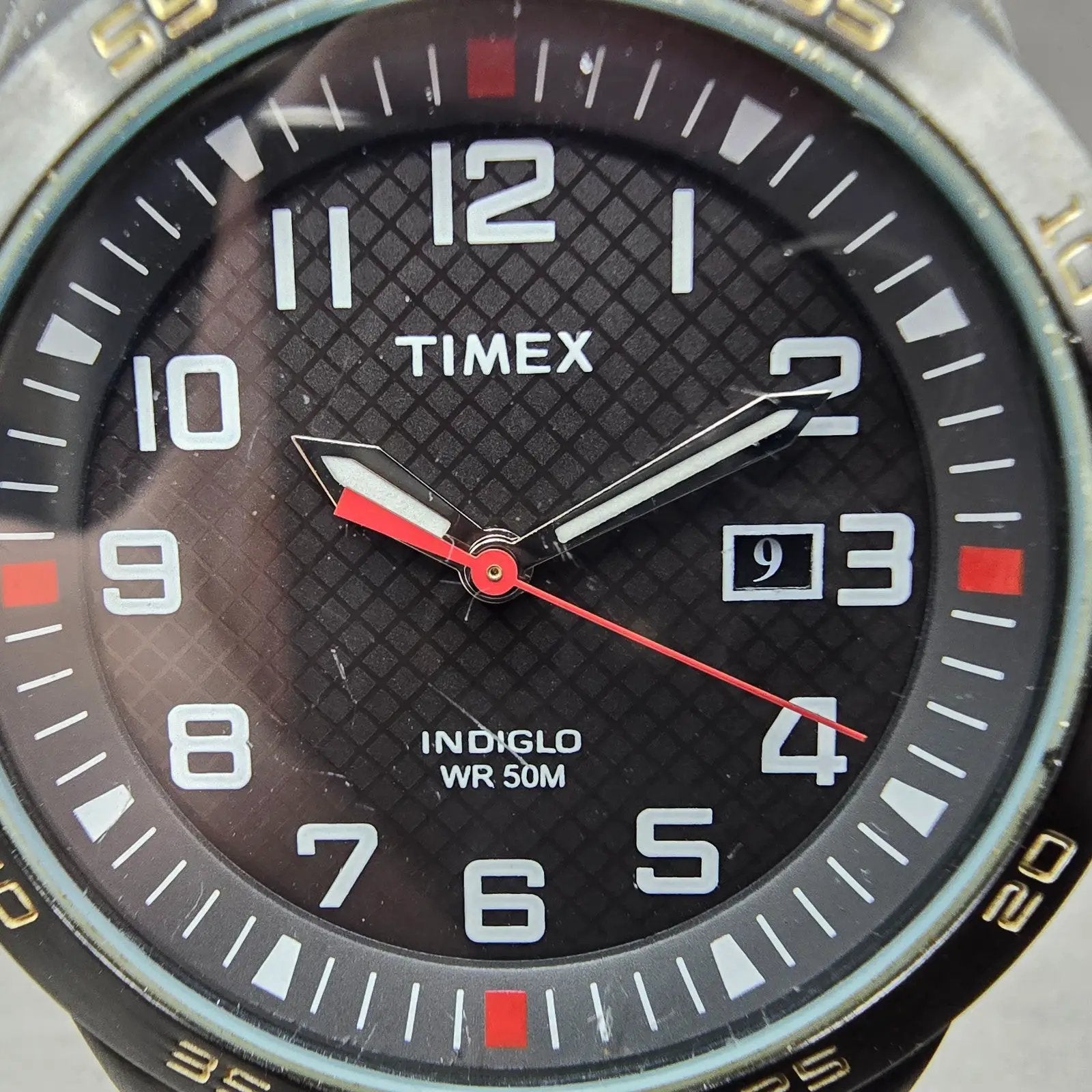 Timex Fieldstone Watch Men 42mm Black Dial Black Tone Date TW2P61600 New Battery1