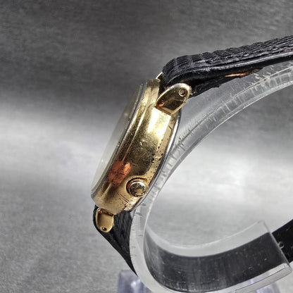 Seiko Alba Moon Phase Watch Women 25mm Ivory Dial Gold Tone V891-0050 New Batt2