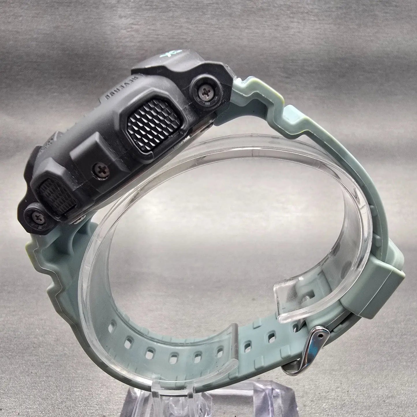 Casio G-Shock GMA-S140 Watch Women 46mm Black Gray Alarm Chronograph New Battery6