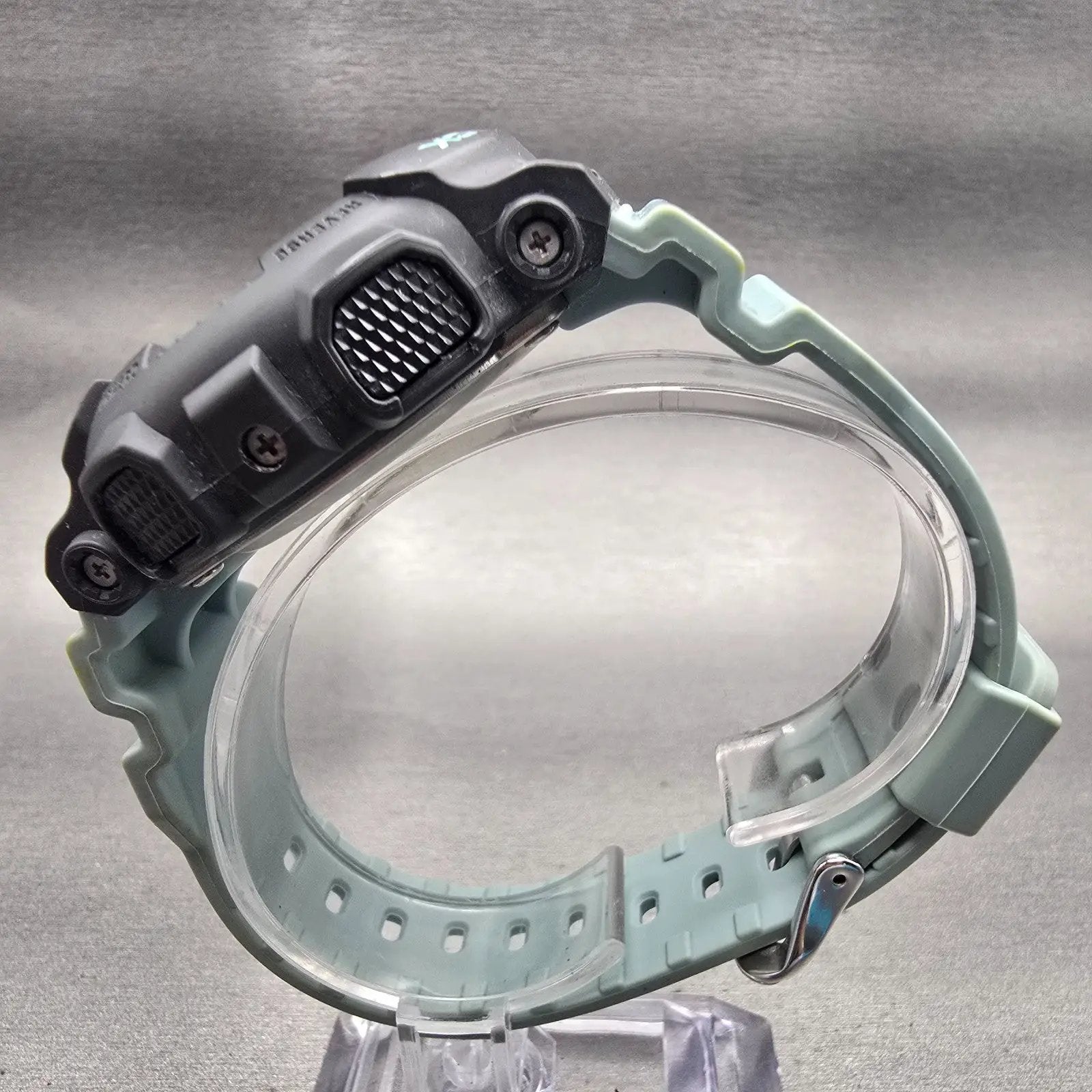 Casio G-Shock GMA-S140 Watch Women 46mm Black Gray Alarm Chronograph New Battery6