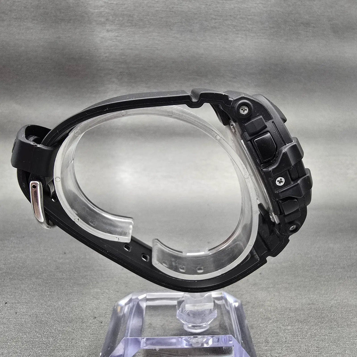 Casio Baby-G BGD-140 Watch Women 43mm Black Dial Black Chrono Alarm New Battery8