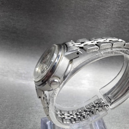 Seiko Automatic Watch Women 23mm Silver Dial Silver Hi-Beat Date 2205-0599 Works2