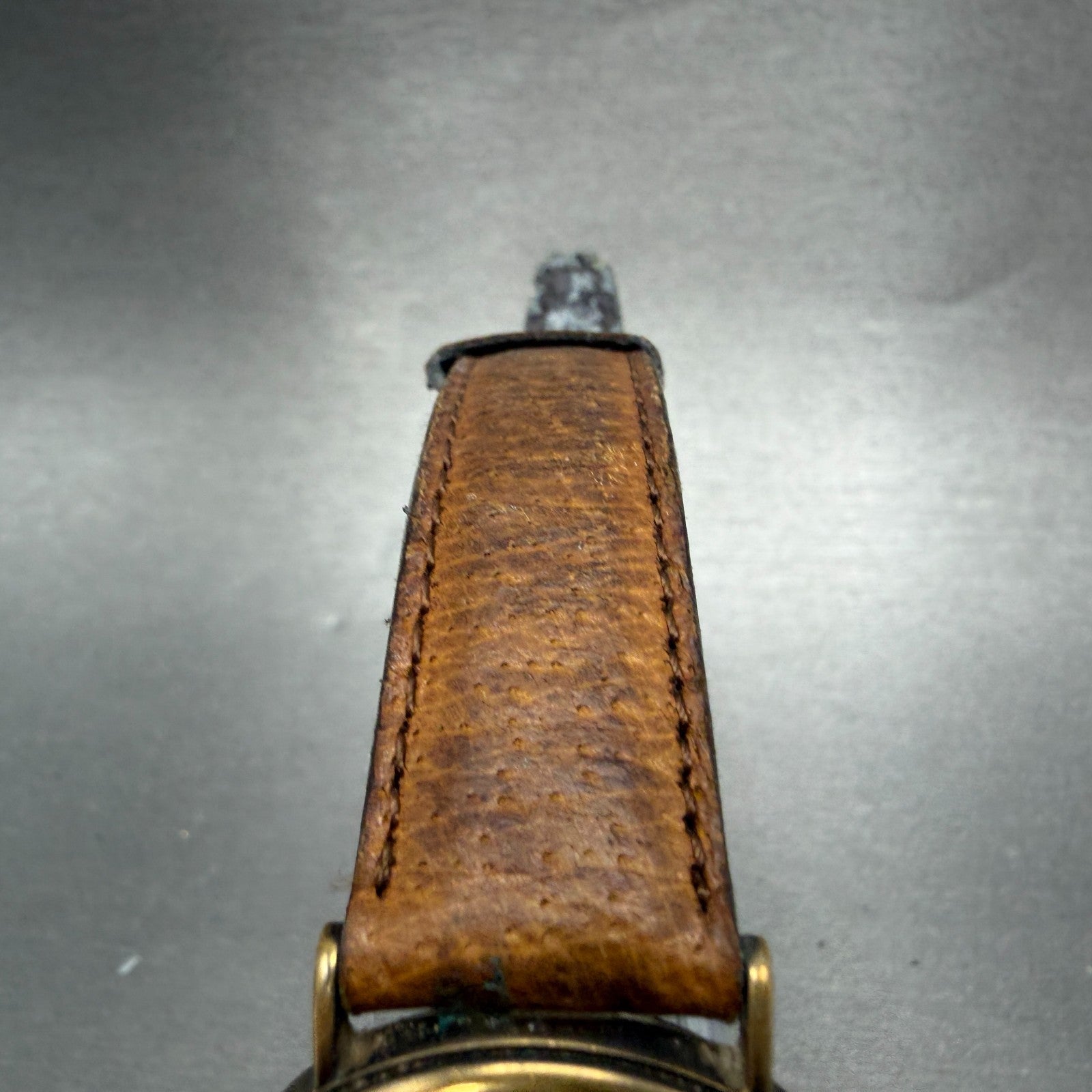 Orient You Watch Men 31mm Champagne Dial Gold Tone Round C75214-50 New battery4