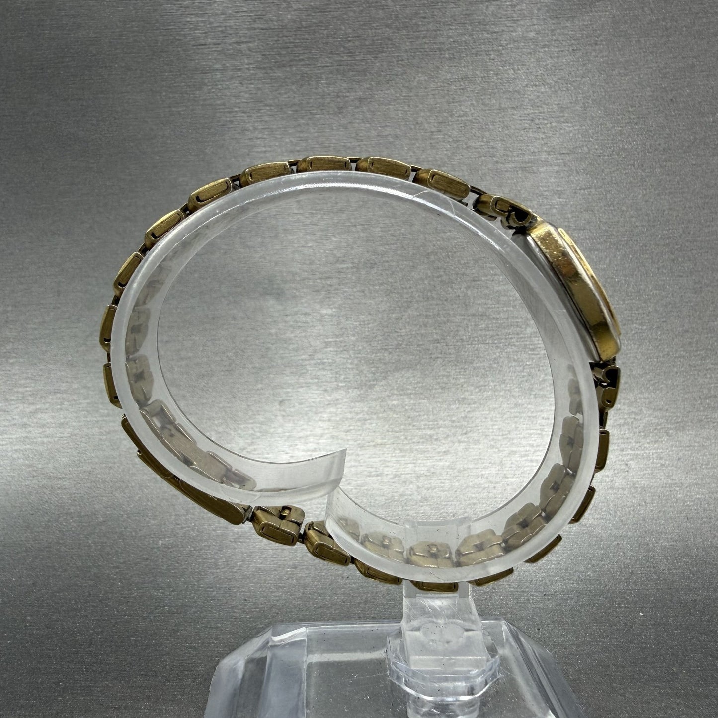 Citizen Watch Women 17mm Champagne Dial Gold Tone Oval 3220S41207 New battery8