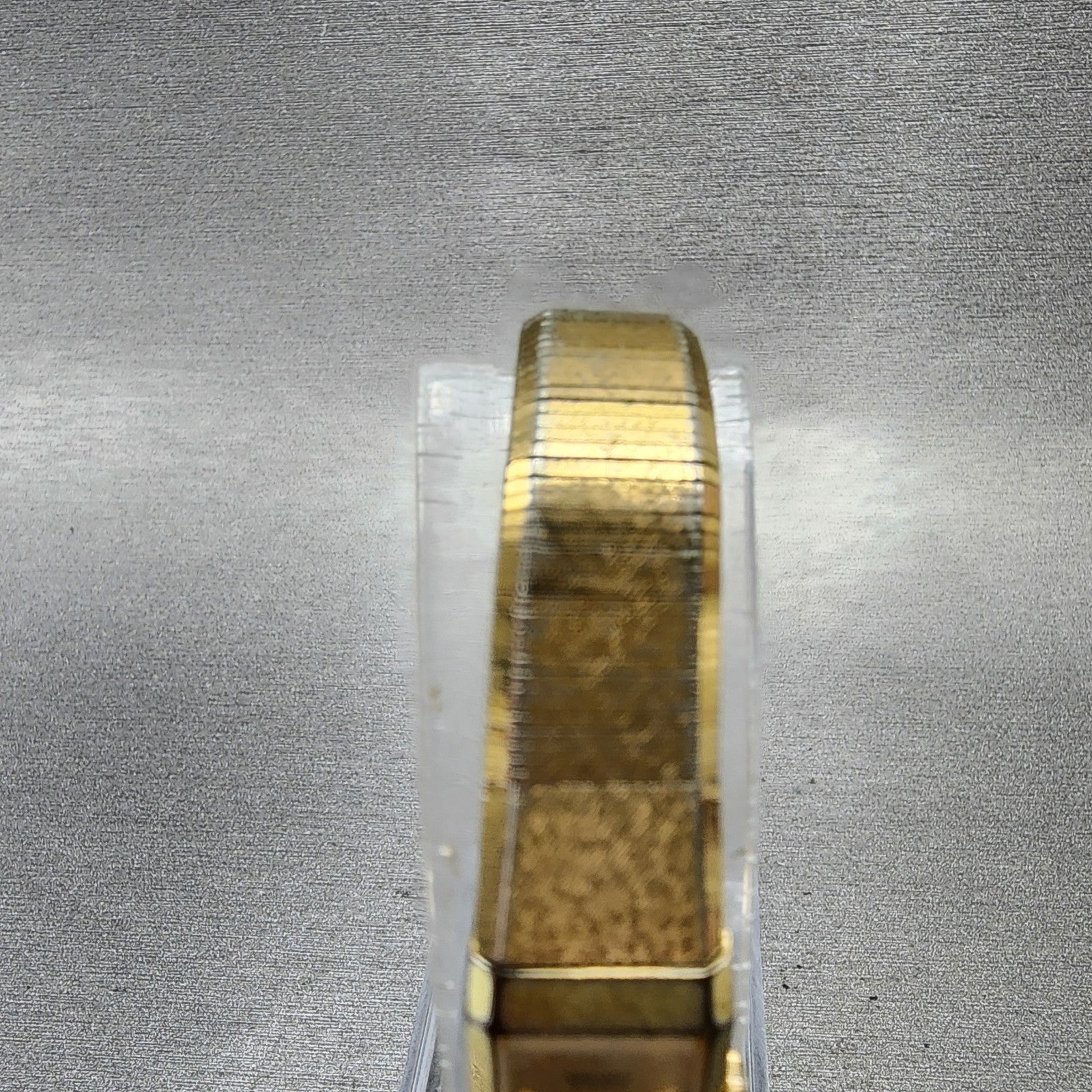 Seiko Tank Watch Women 12mm Champagne Dial Gold Tone 2e205029 New Battery4