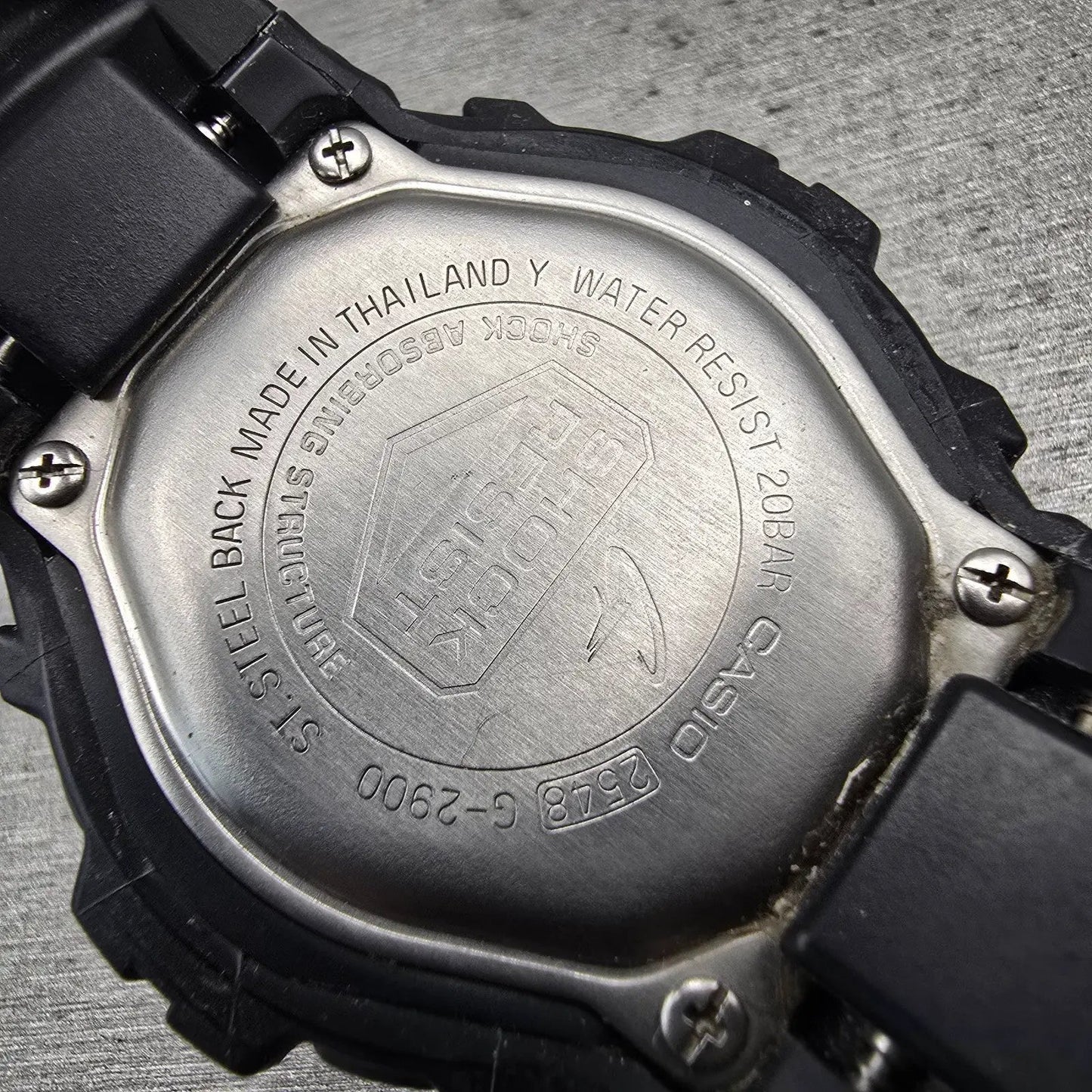 Casio G-Shock G-2900 Watch Men 46mm Black Dial Black Chrono Alarm New Battery10