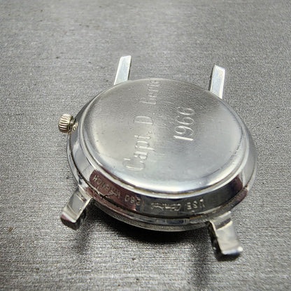Longines Grand Prize Automatic Watch Men 34mm Silver Dial Stainless Steel PARTS8