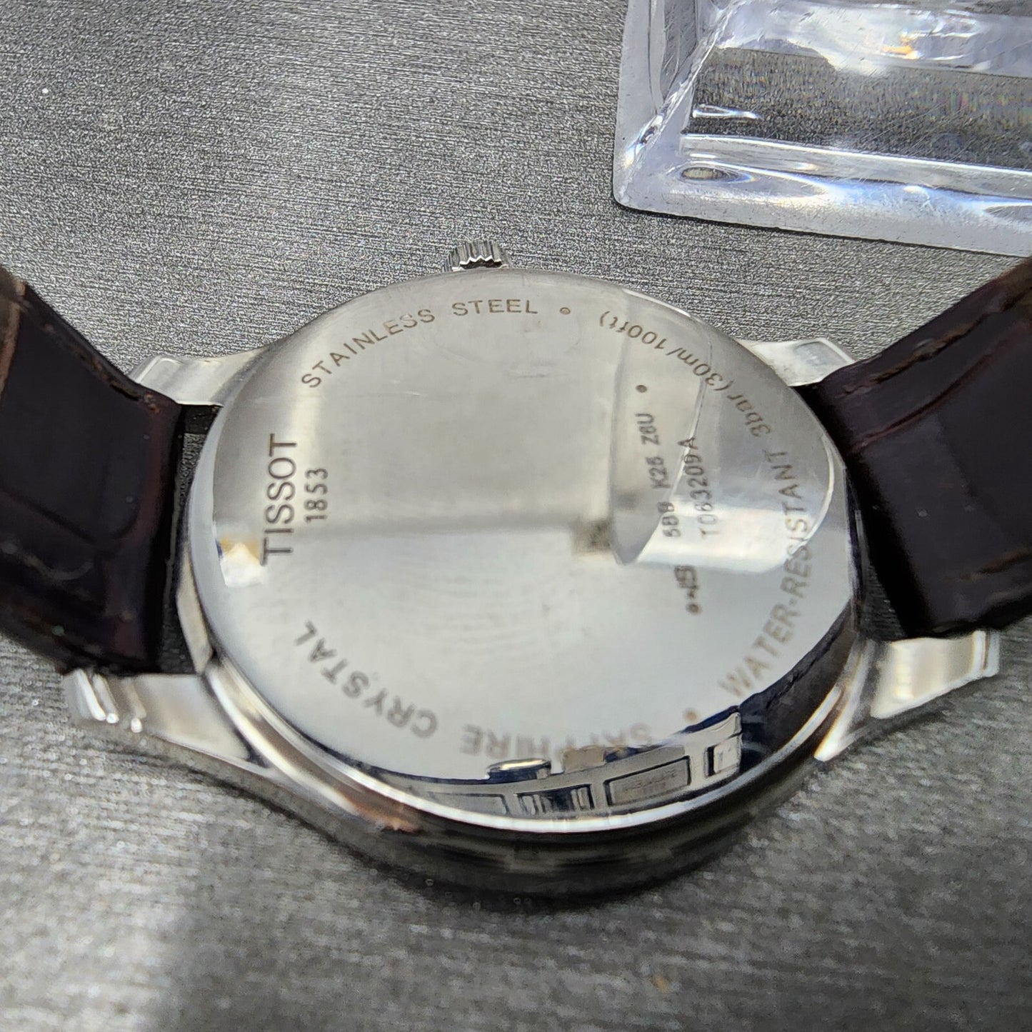 Tissot Tradition Watch Women 31mm Silver Dial Stainless Steel Case Leather Band9