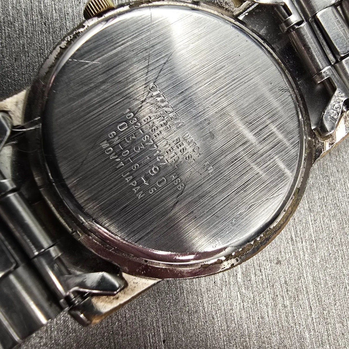 Citizen Watch Men 35mm Champagne Dial Silver Tone Round 1032-S77147 New Battery10