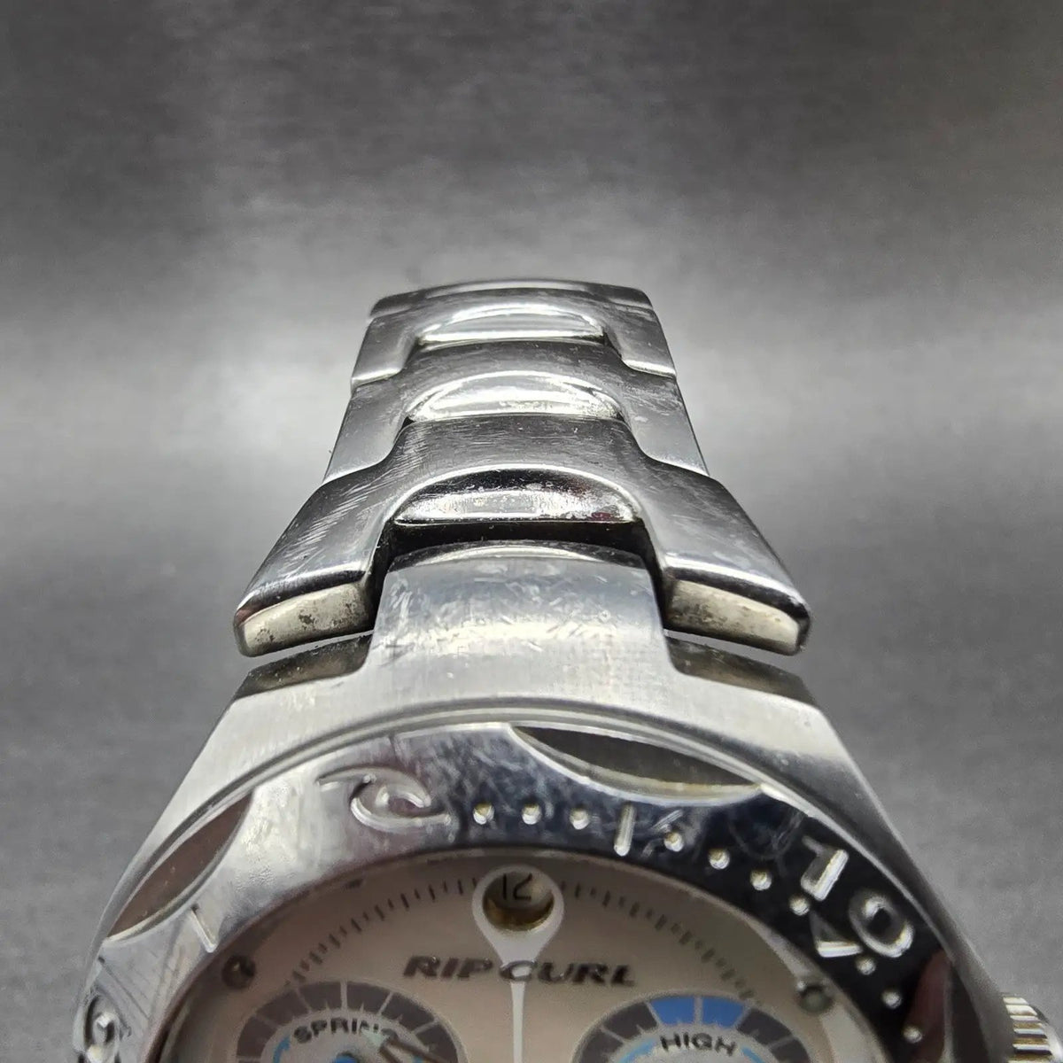 Ripcurl Pacific Tidemaster Watch Women 36mm MOP Dial Silver Moon Phase READ!!!!!5