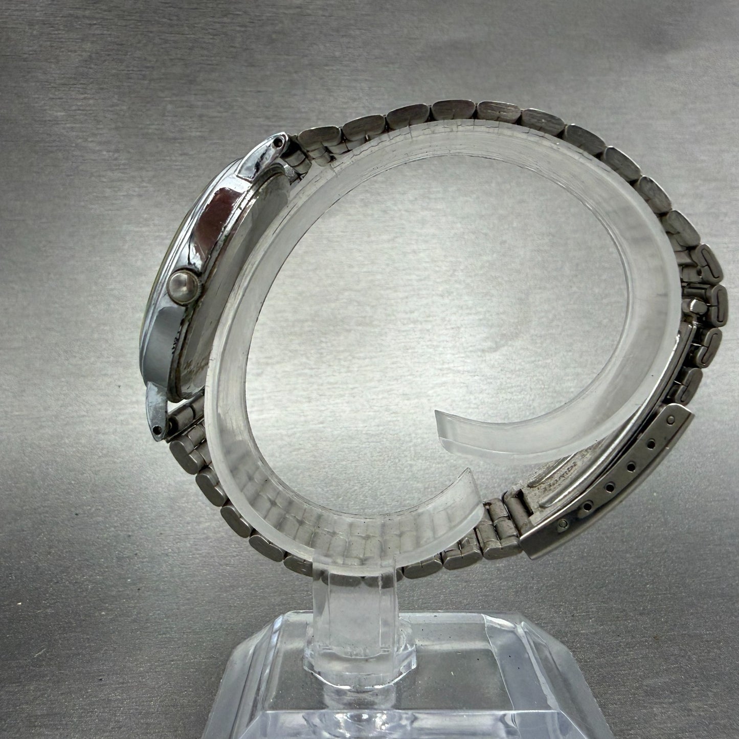 Citizen Riviere Watch Men 34mm Silver Dial Silver Tone 2030-204506 New Battery6