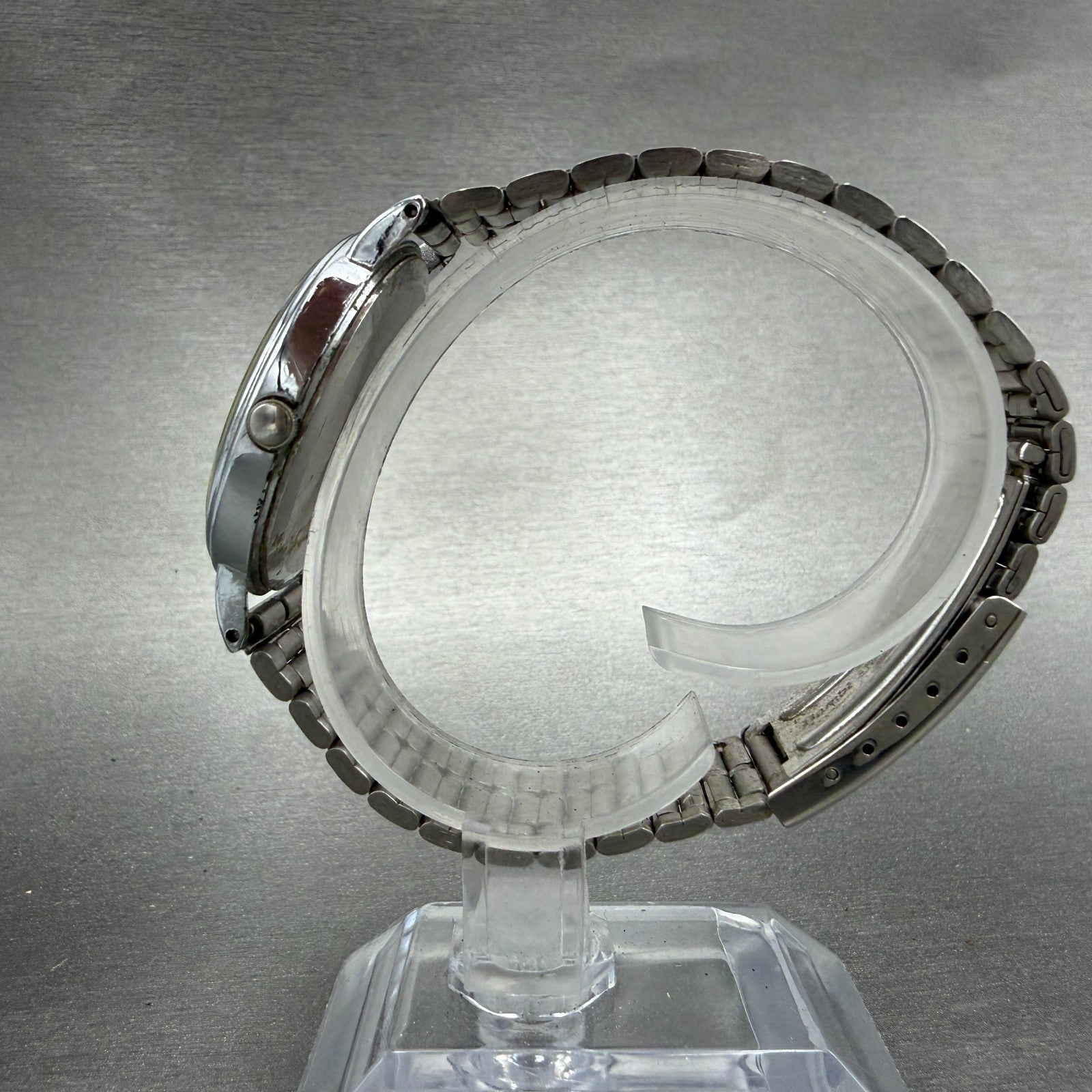 Citizen Riviere Watch Men 34mm Silver Dial Silver Tone 2030-204506 New Battery6