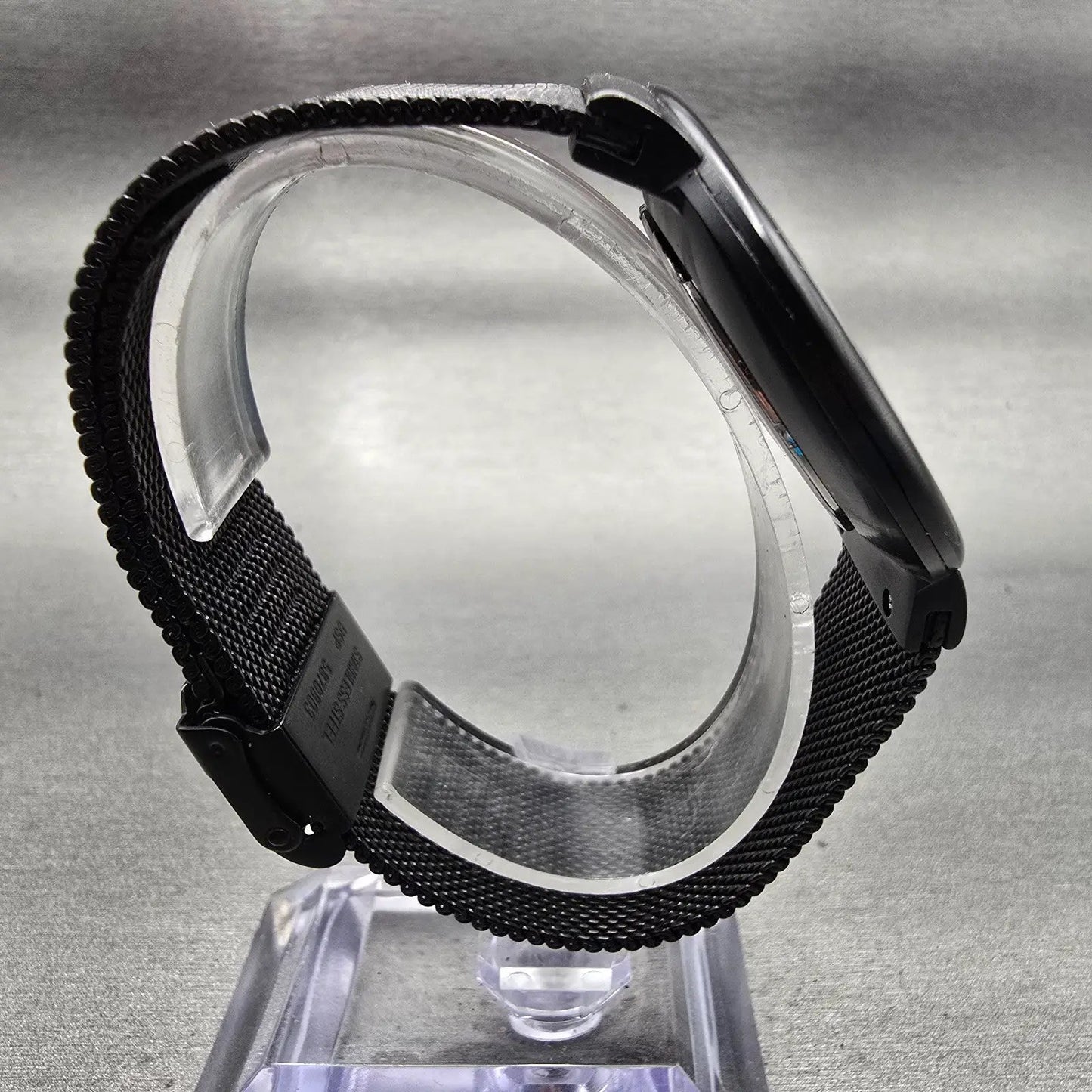 Skagen Watch Men 40mm Black Dial Black Tone Date Round SKW6053 New Battery8