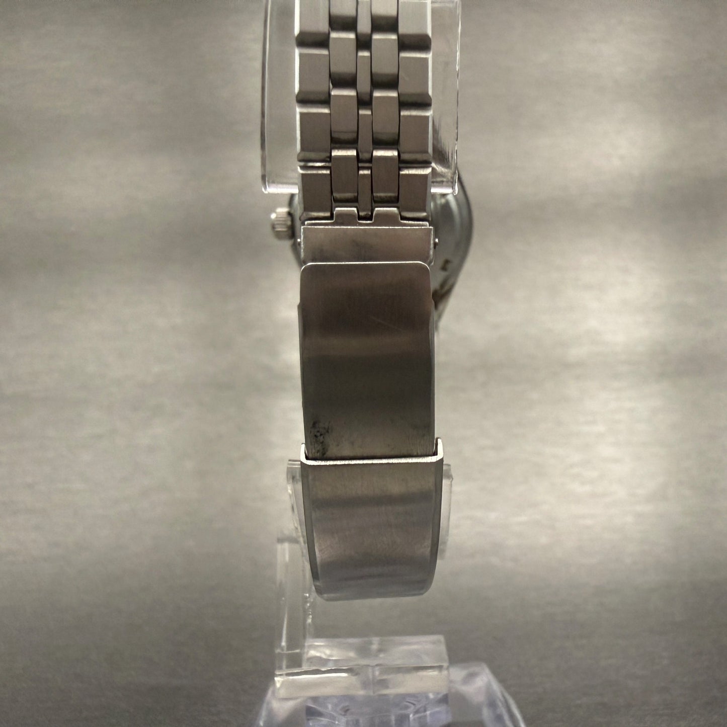 Seiko Watch Women 26mm White Dial Silver Round Daydate 2706-0340 Automatic Runs7