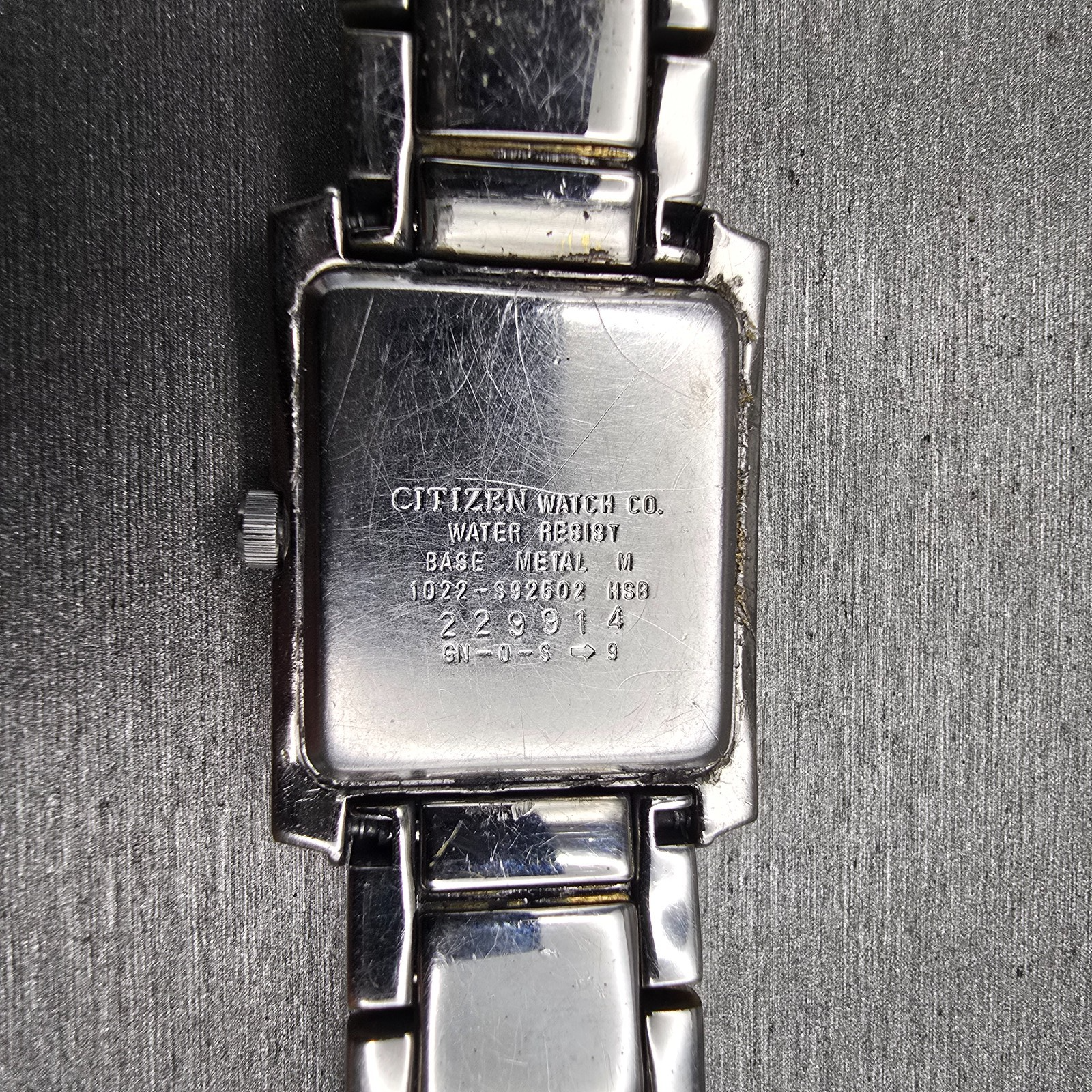 Citizen Watch Women 22mm White Dial Silver Tone Gemmed 1022-S92602 New Battery10