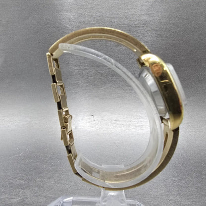 Seiko Automatic Watch Women 23mm Gold Dial Gold Plated  2706-3019 PARTS VTG9