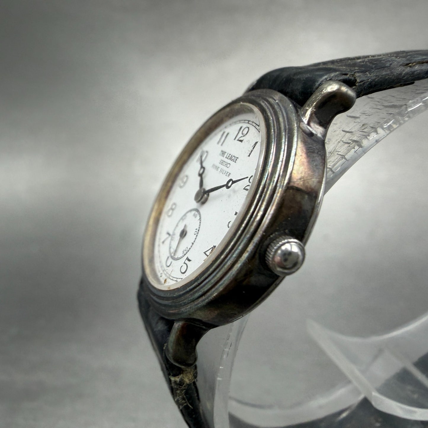 Seiko The League Watch Women 25mm White Dial Fine Silver 2G38-0A20 New Battery2