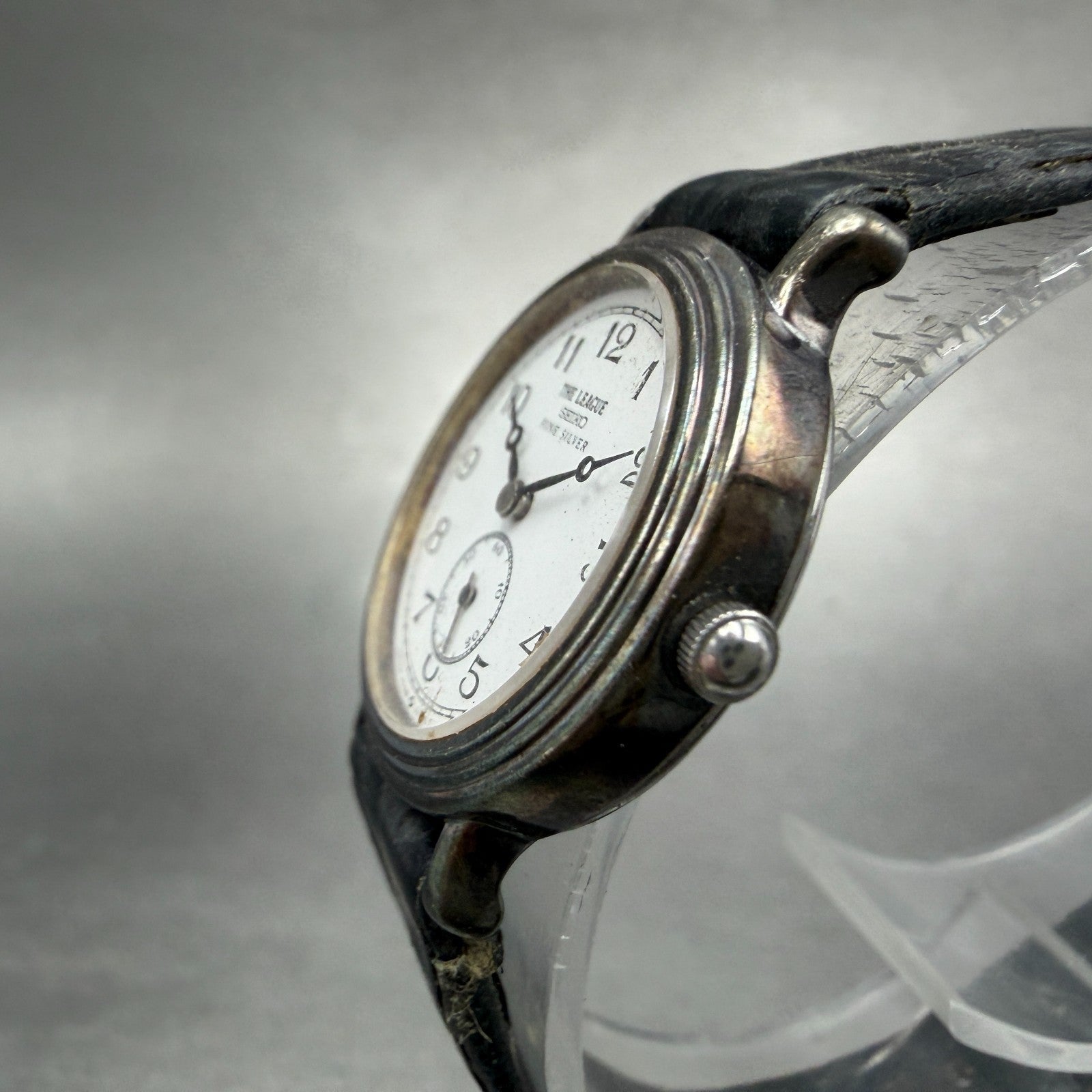 Seiko The League Watch Women 25mm White Dial Fine Silver 2G38-0A20 New Battery2