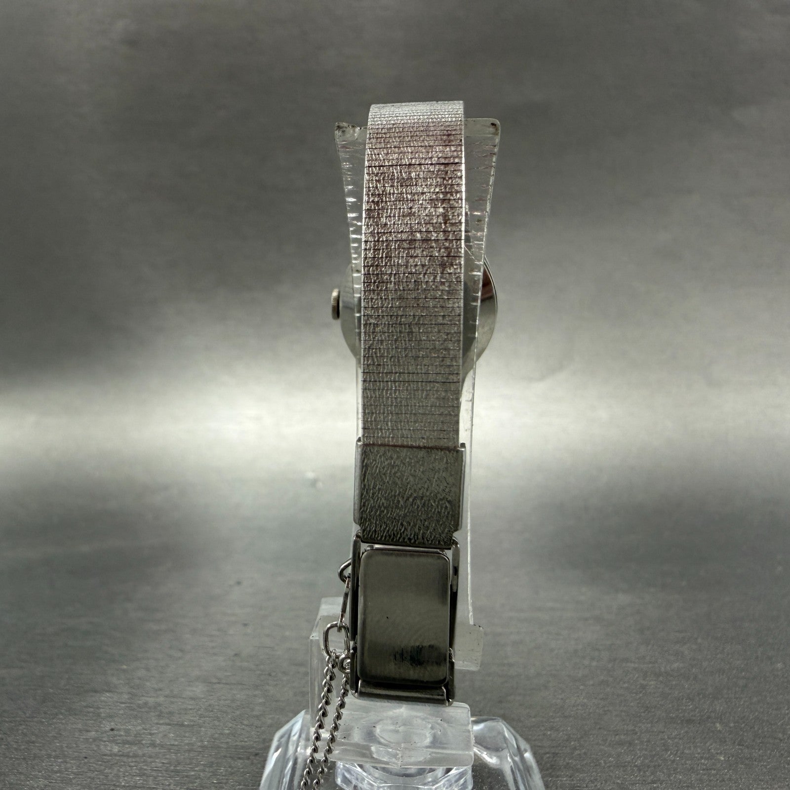 Seiko Watch Women 20mm Silver Dial Silver Tone Oval 16-5630 New Battery Vintage8