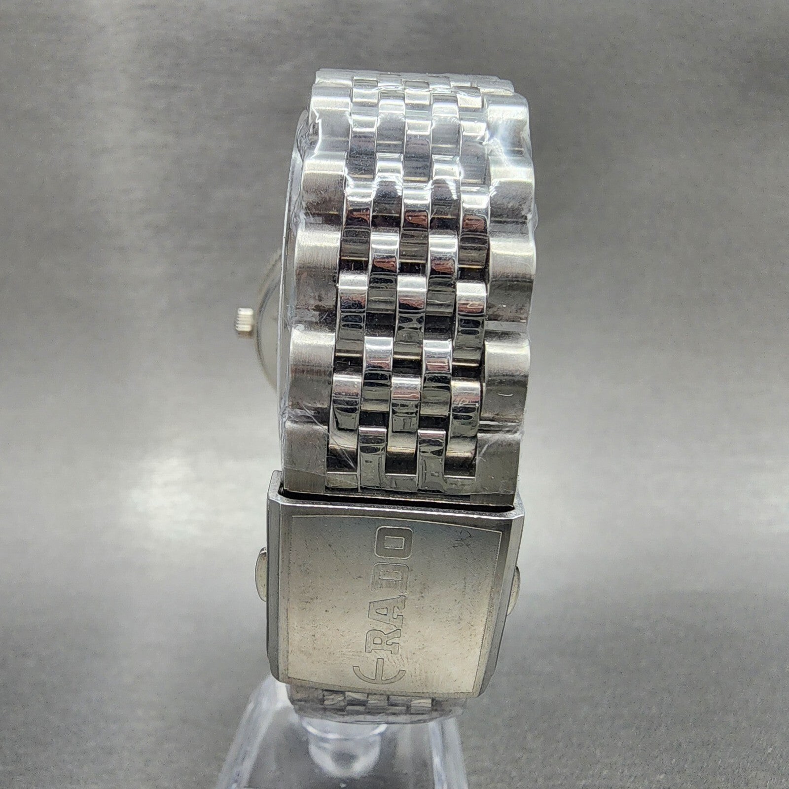 Rado Captain Cook Dive Watch Men 41mm Blue Dial Steel Date Automatic Custom Runs7