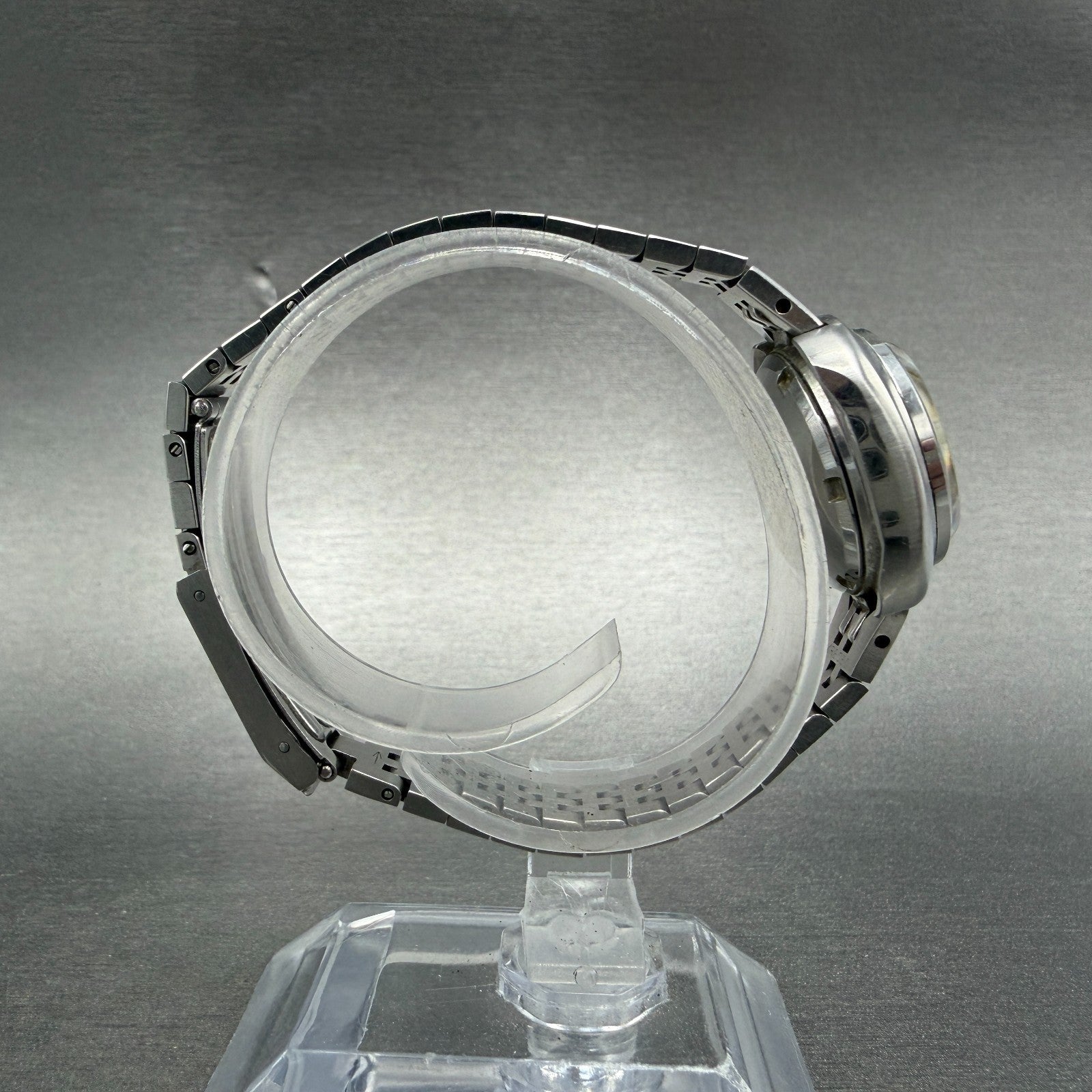 Seiko Automatic Watch Women 25mm Yellow Dial Silver Tone Daydate 2706-0130 Runs8