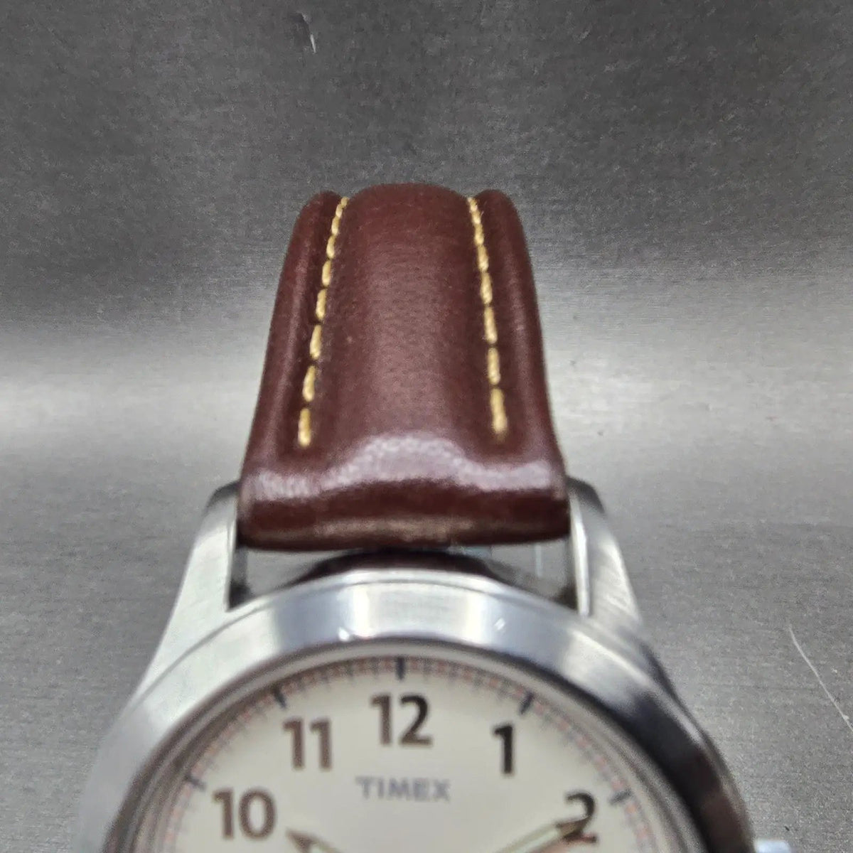 Timex Easy Reader Watch Men 36mm White Dial Silver Daydate Indiglo New Battery4