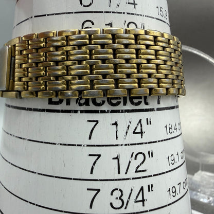 Citizen Watch Unisex 33mm White Dial Gold Tone Date Round 5510-S19546 PARTS11