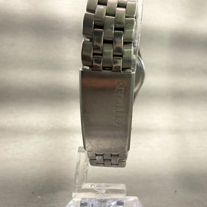 Citizen Watch Women 26mm Silver Dial Silver Daydate Round 6000-K06941 New Batt7