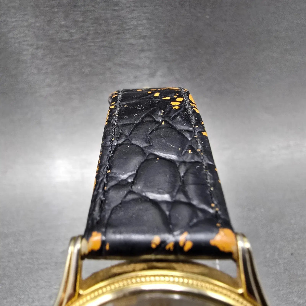 Citizen CQ Watch Men 34mm Silver Dial Gold Tone Round 6031-S32984 VTG PARTS JP25