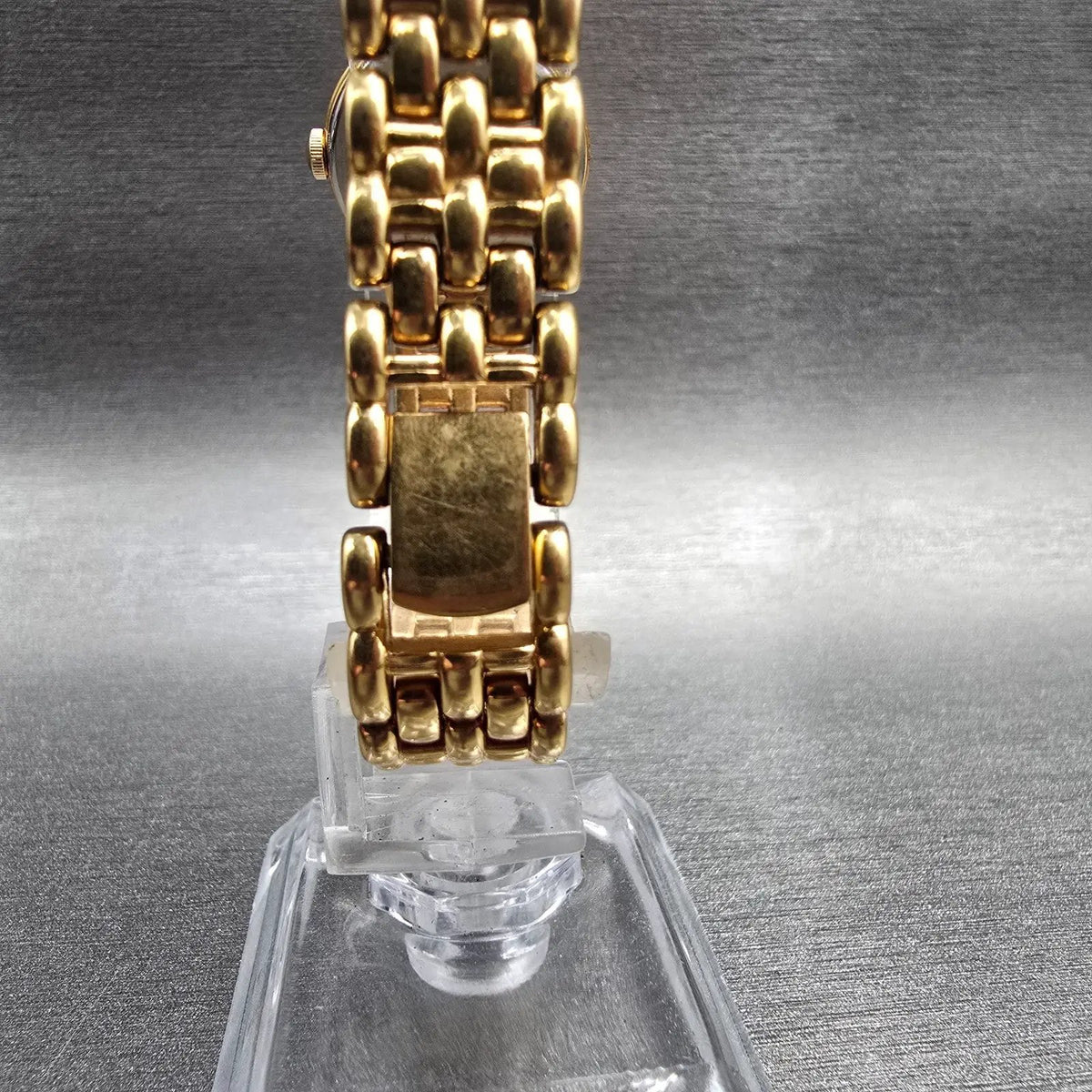 Seiko Watch Women 20mm Blue Dial Gold Tone Round 4N00-0408 New Battery Vintage7