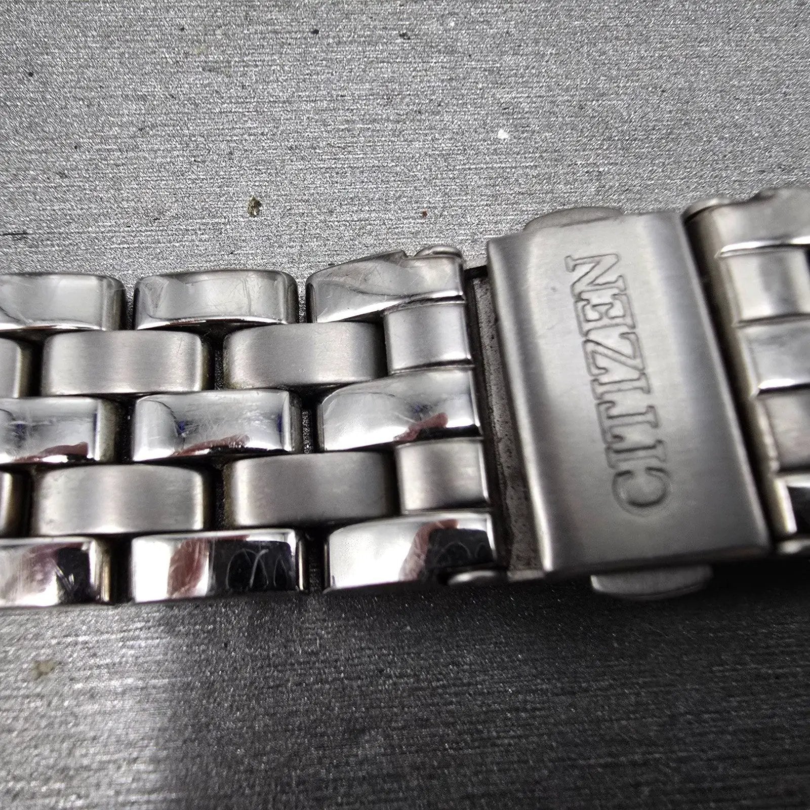 Citizen Bracelet Men 18mm Titanium For H501-S011060 READ!!!!!! Tri Folding Clasp6