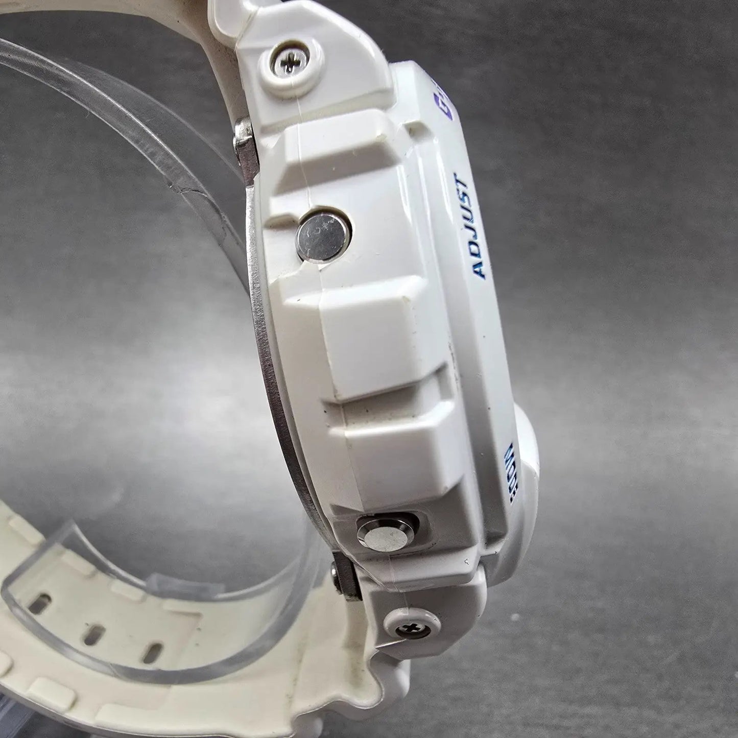 Casio G-Shock DW-6900CS Watch Men 51mm White Blue Alarm Chronograph New Battery3