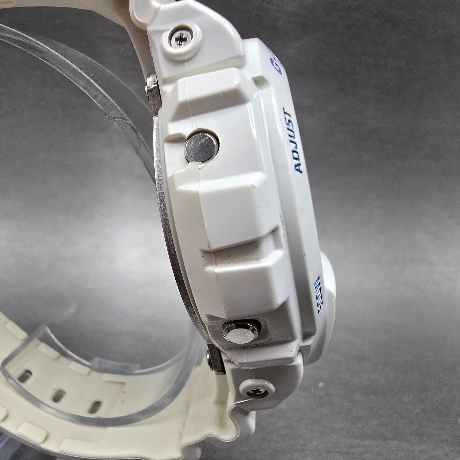Casio G-Shock DW-6900CS Watch Men 51mm White Blue Alarm Chronograph New Battery3