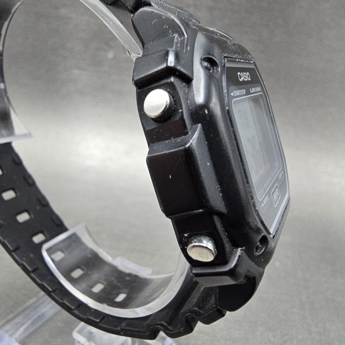 Casio Illuminator F-108WH Watch Men 43mm Black Alarm Chrono Digital New BatteryG3