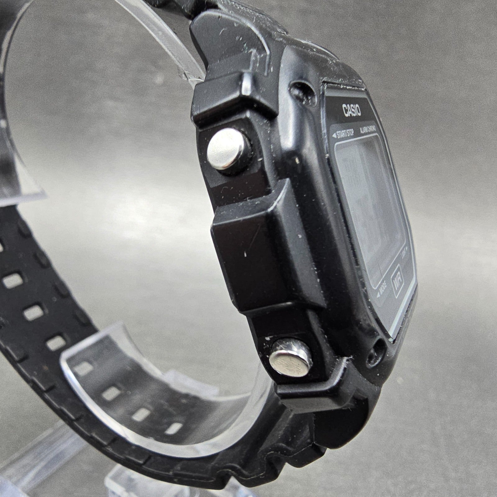 Casio Illuminator F-108WH Watch Men 43mm Black Alarm Chrono Digital New BatteryG3