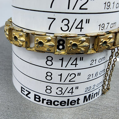 Seiko Solar Tank Watch Women 15mm White Dial Gold Tone Manual Wind 608 Runs10